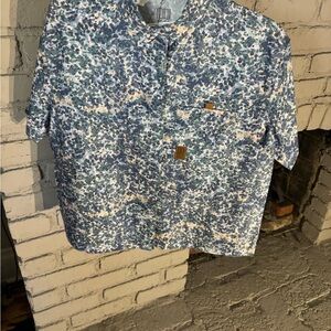 Topo Designs Retro River Shirt Slate Meteor Medium